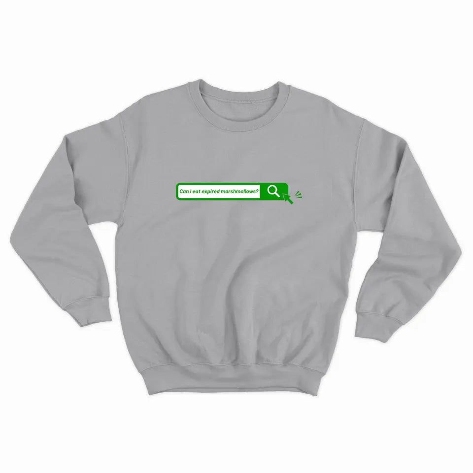 Personalized Search Bar Premium Unisex Crewneck Sweatshirt