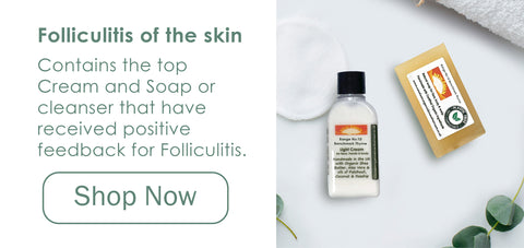 Folliculitis on the skin