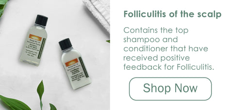 Folliculitis on the scalp