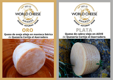 quesos ganadores World Cheese Awards