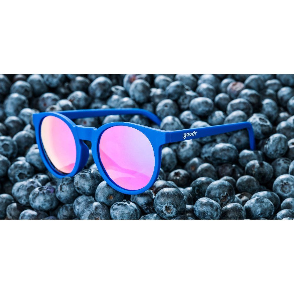 "Blueberries, Muffin Enhancers” Circle G Polarized Sunglasses Goodr