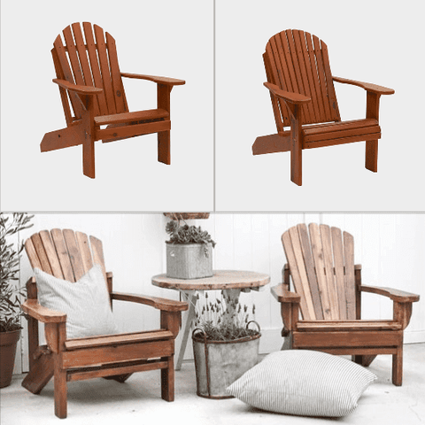 Redwood Adirondack Chairs