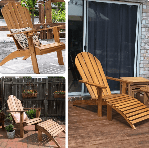 Teak Adirondack Chairs