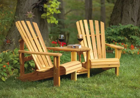 Two-Person Adirondack Chairs