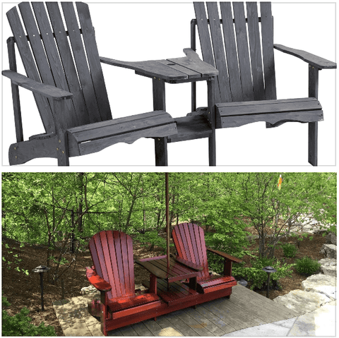 double adirondack chair