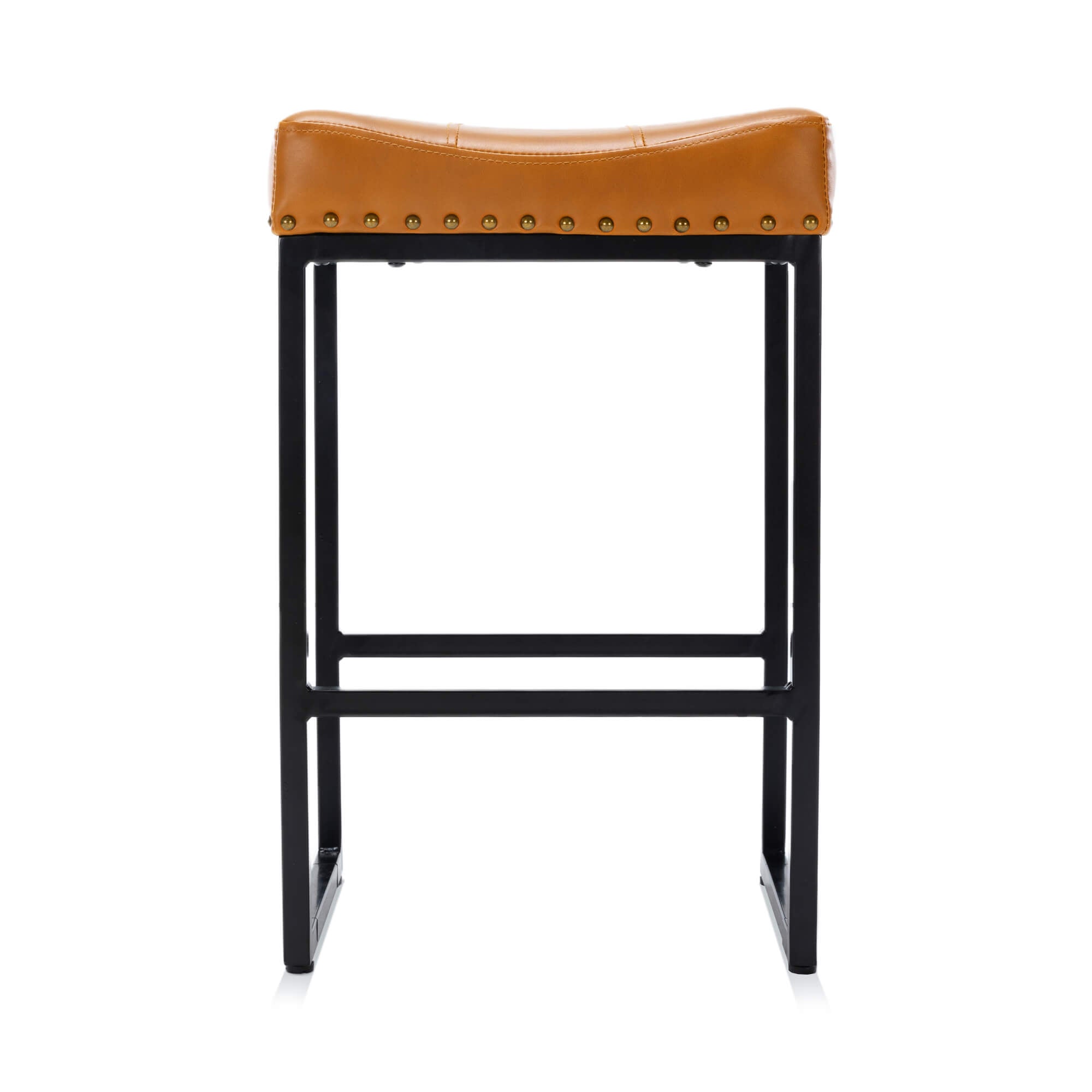 Bar Stools Faux Leather Upholstered Counter Height Stool Set of 2/3/4 — LUE  BONA®