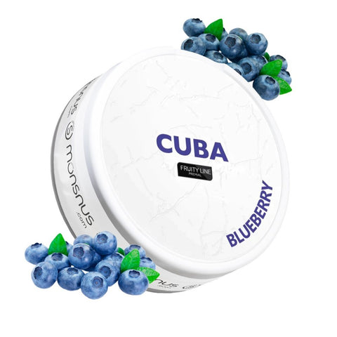 Cuba White Line Blueberry - Nicotine Pouches
