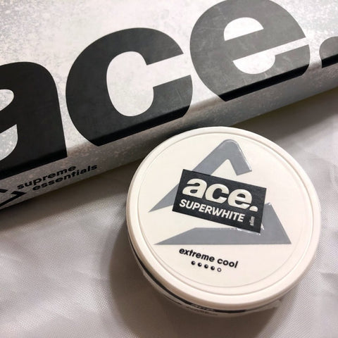 ace superwhite extreme cool slim - nicotine pouches