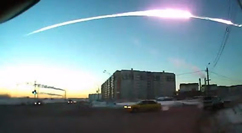 Chelyabinsk meteor in Russia
