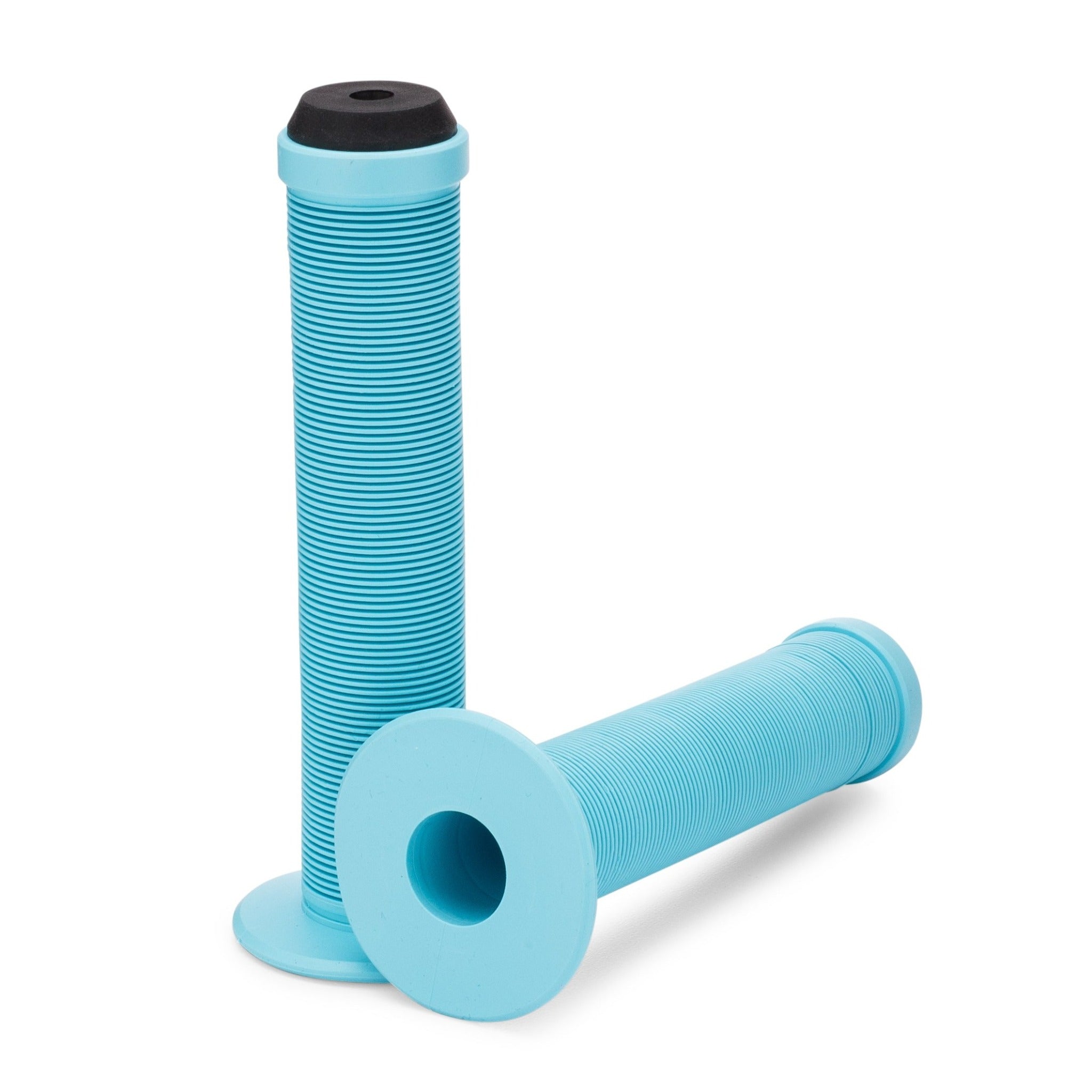 teal mountain bike grips