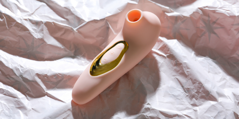 Suction sex toy for clitoral atrophy