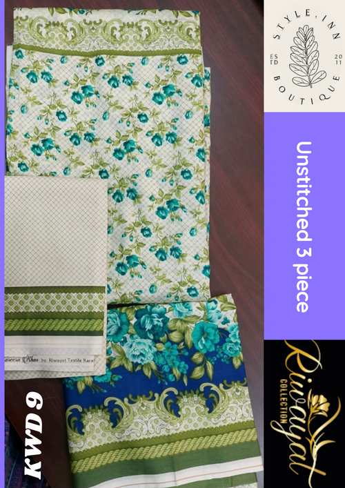 Riwayat Unstitched Premium Printed Lawn