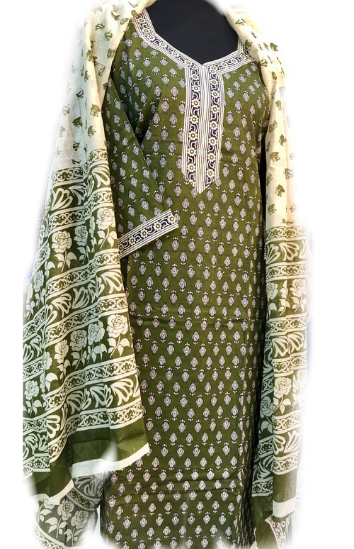 Cool Cotton Salwar Kameez with Dupatta