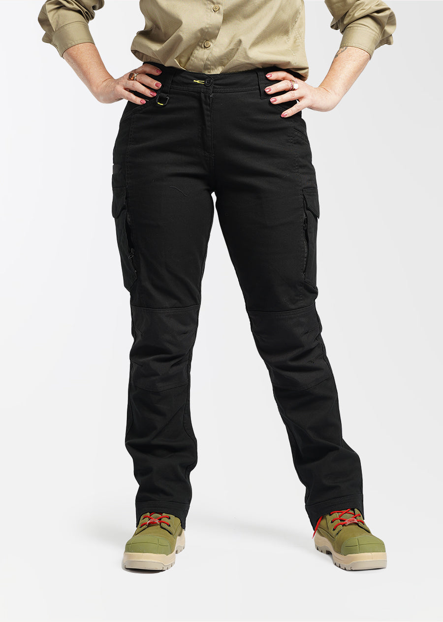 Buy Womens Essential stretch taped cargo pant by Syzmik online - she wear