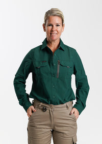 Ladies long sleeve lightweight outdoor shirt – she wear