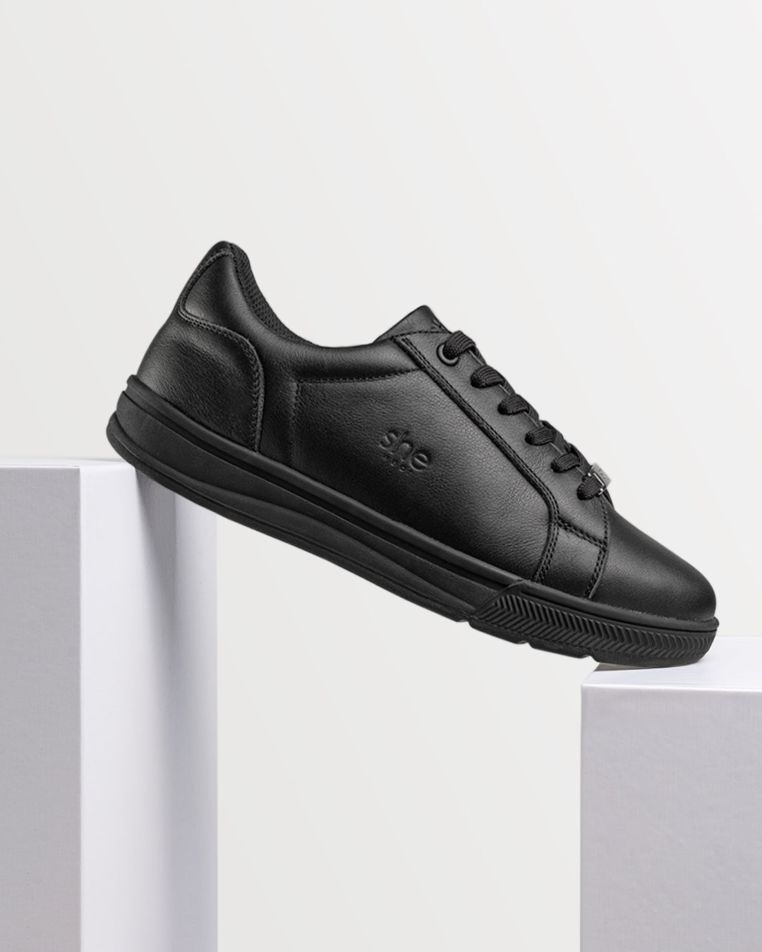 black work sneaker