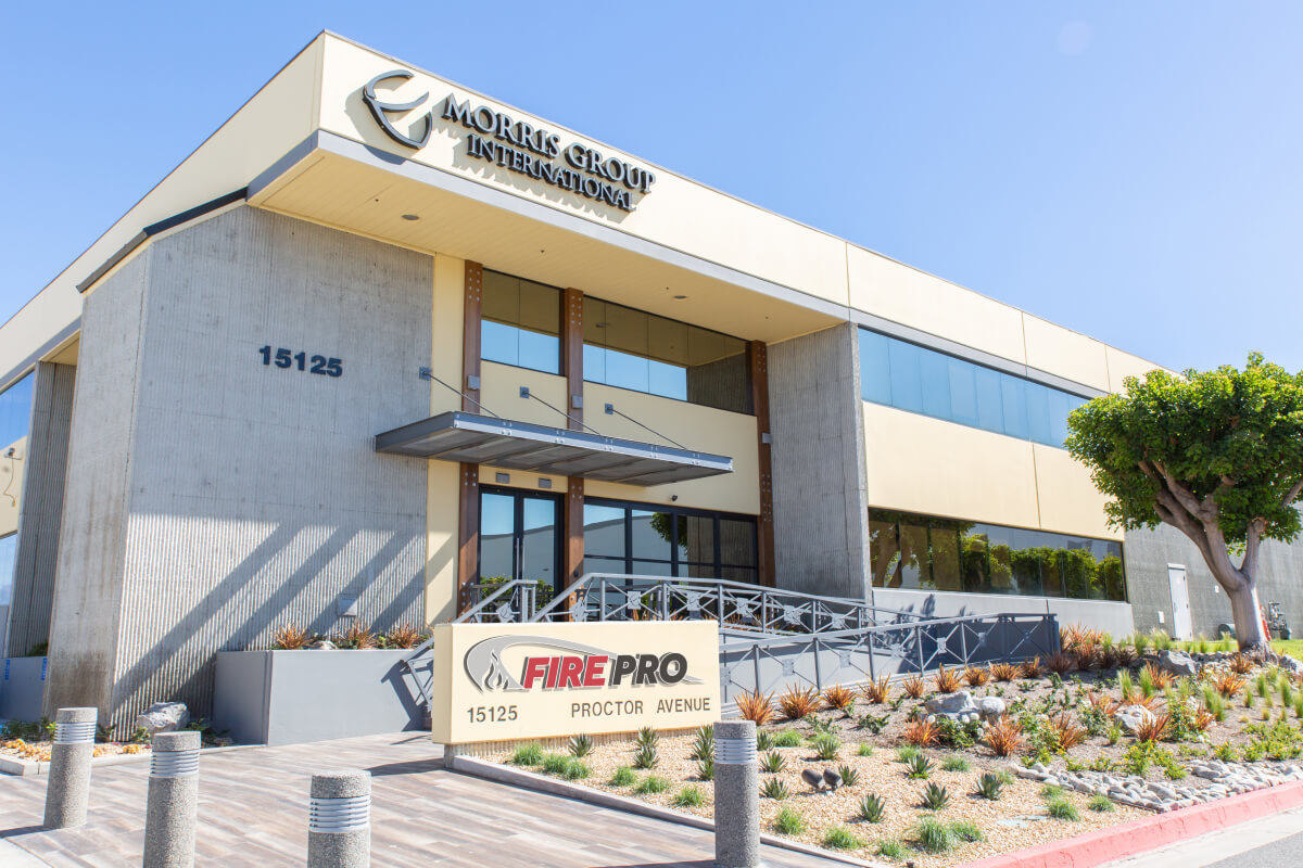 Fire Pro and Morris Group International Headquarters