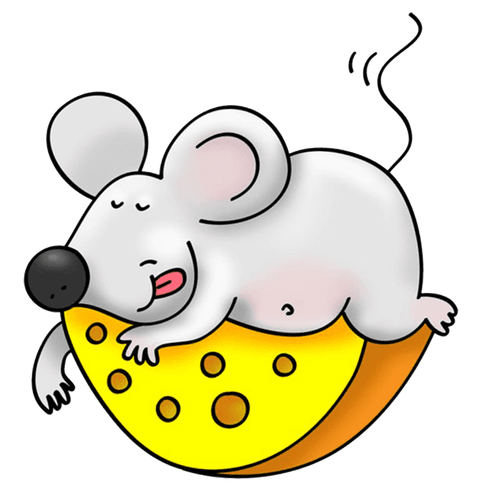 Maus mit Käse