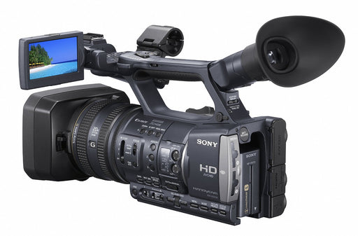 Caméscope Sony HXR-NX30U NXCAM HD de taille Palm avec projecteur