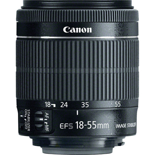 Canon EF-S 18-55mm f/3.5-5.6 IS STM Lens Deluxe Accessory Bundle