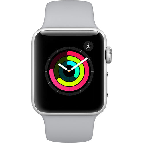 Apple Watch Series 3 38mm Smartwatch (GPS Only, Silver Aluminum