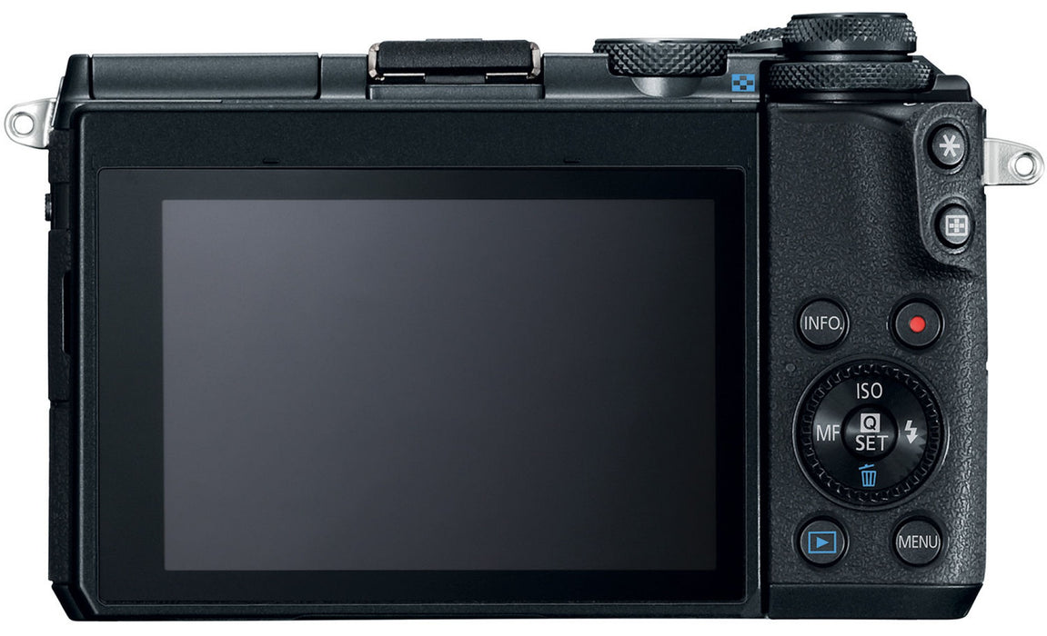Canon EOS M6 Mark II Mirrorless Digital Camera &amp; 15-45mm Lens W/ 16GB Starter Package