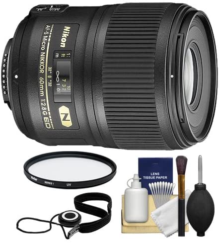 Nikon AF-S Micro-NIKKOR 60mm f/2.8G ED Lens Bundle | NJ Accessory