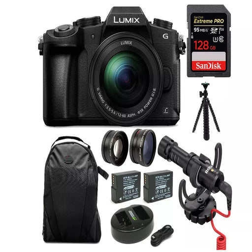 Panasonic Lumix GX9 Mirrorless Camera with 12-60mm Lens and