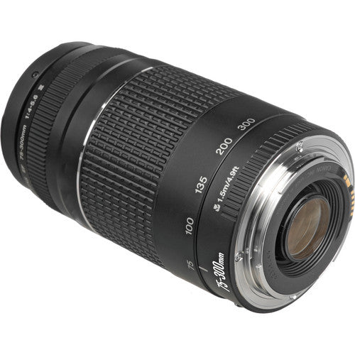 Mus Integreren Verplaatsing Canon Zoom Telephoto EF 75-300mm f/4.0-5.6 III Lens for T3 T3i T5 T5i 60D 70D  Kit | NJ Accessory/Buy Direct & Save