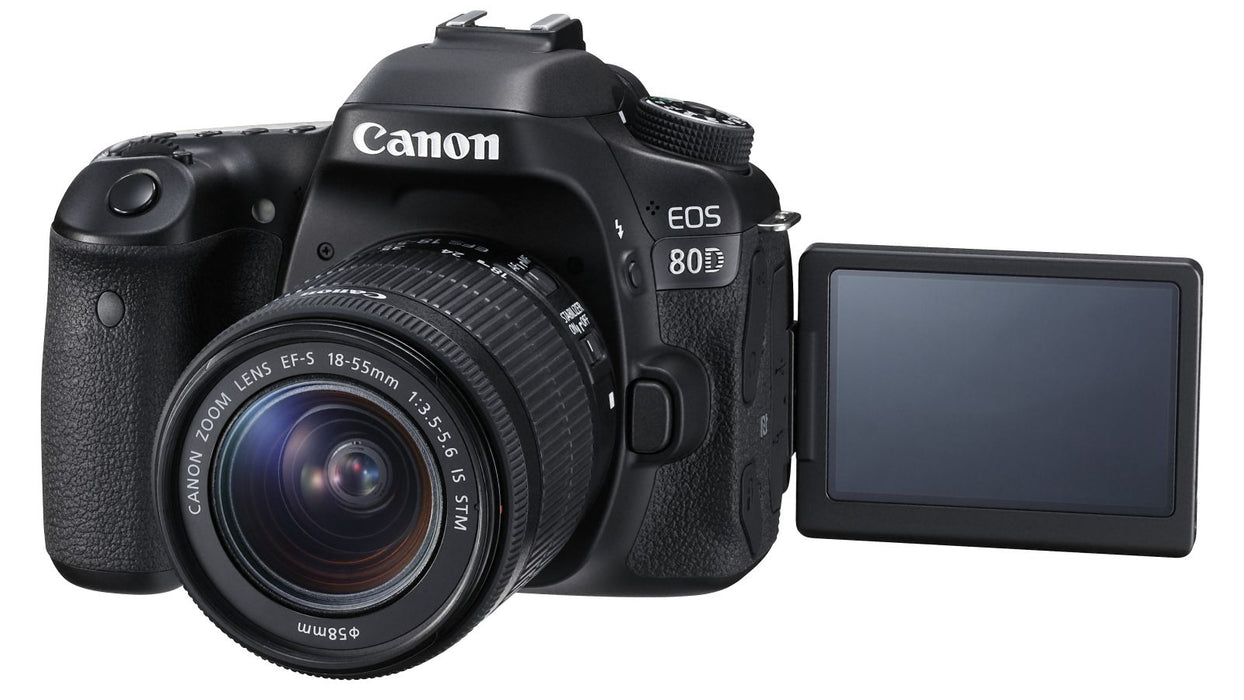 Lijkt op Scenario Grof Canon EOS 80D CMOS DSLR Camera 18-55mm & 70-300mm Dual Lens Bundle &  Accessory Kit | NJ Accessory/Buy Direct & Save