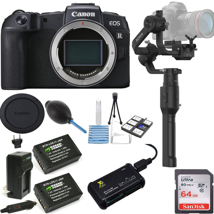 Canon EOS RP Mirrorless Digital Camera (Body Only) - with DJI