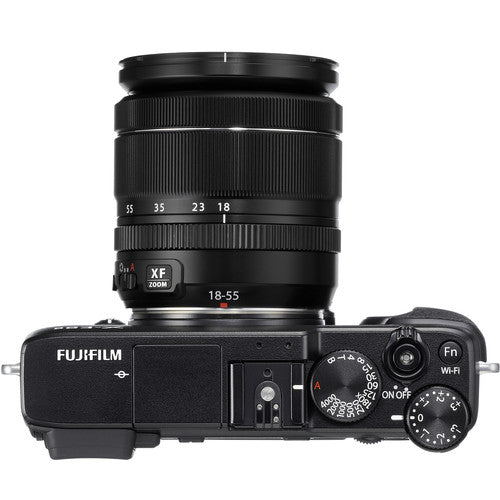 Bulk gebaar Stewart Island Fujifilm X-E2S Mirrorless Digital Camera with 18-55mm Lens (Black) | NJ  Accessory/Buy Direct & Save