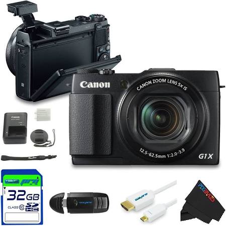 Canon PowerShot G1 X Mark II Digital Camera + 32GB Basic Accessory