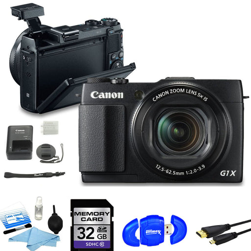 カメラ[未使用]PowerShot G1X Mark 2 u0026 32gb SDセット - コンパクトデジタルカメラ