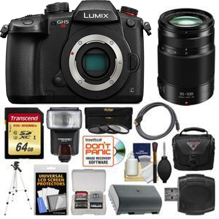 Panasonic Lumix DC-GH5S Mirrorless Micro Four Thirds with 35-100mm