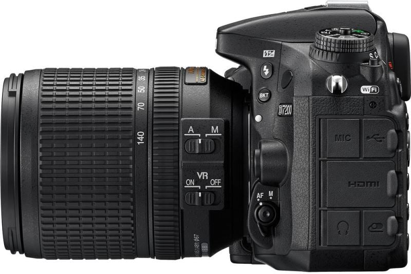 Nikon D7200/D7500 DSLR Camera with 18-140mm Prime Lens & Nikon