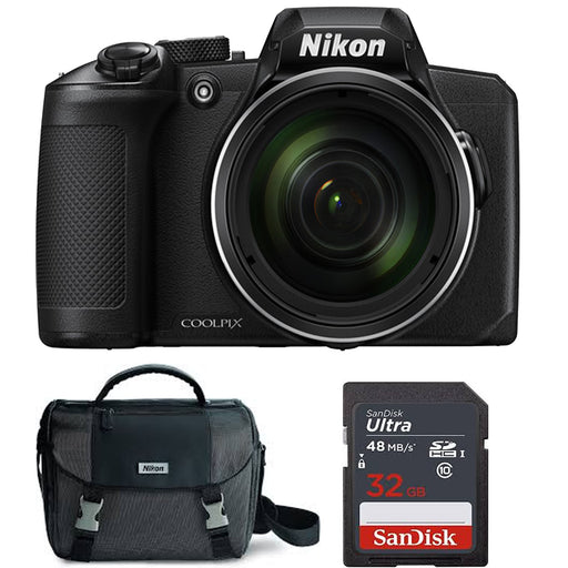 Nikon COOLPIX P1000 Digital Camera + Spider Tripod + Case - 16GB Bundle 