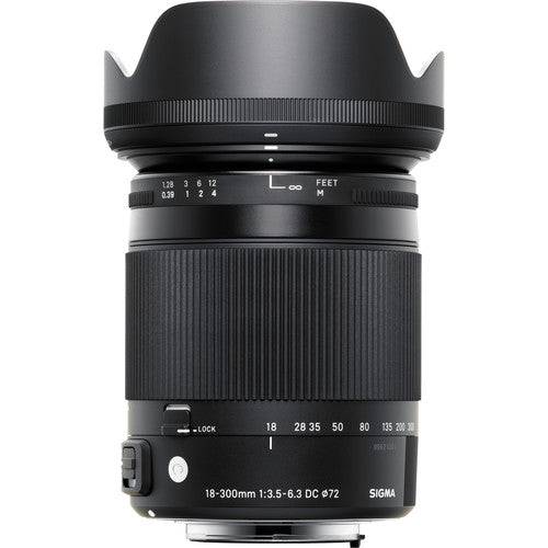 Sigma 18-300mm f/3.5-6.3 DC MACRO OS HSM Contemporary Lens for