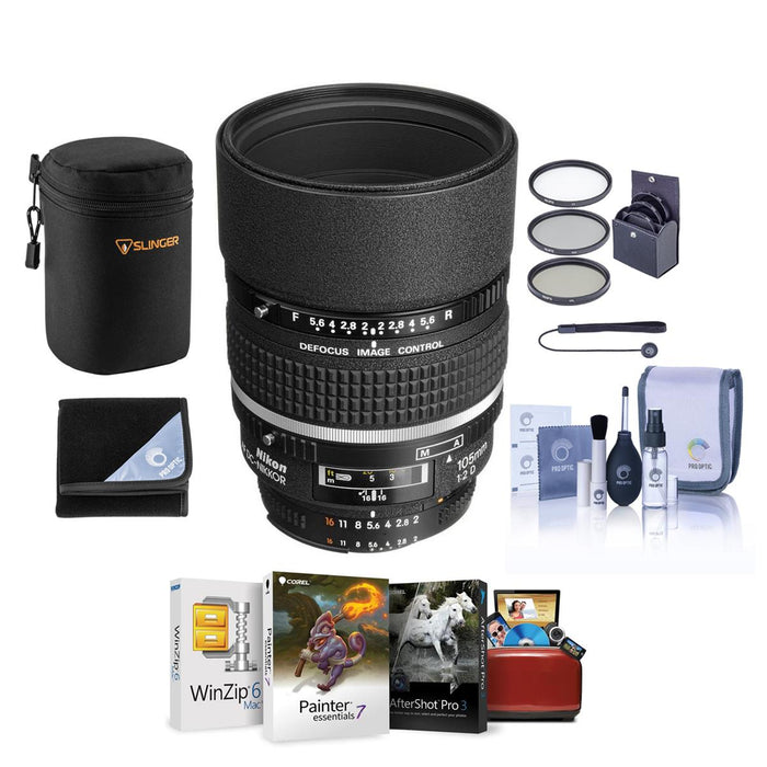 Nikon AF DC-NIKKOR 105mm f/2D Lens Software Bundle