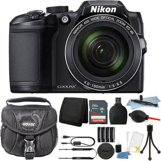 Nikon Coolpix B500 16MP Digital Camera with Extra Batteries +