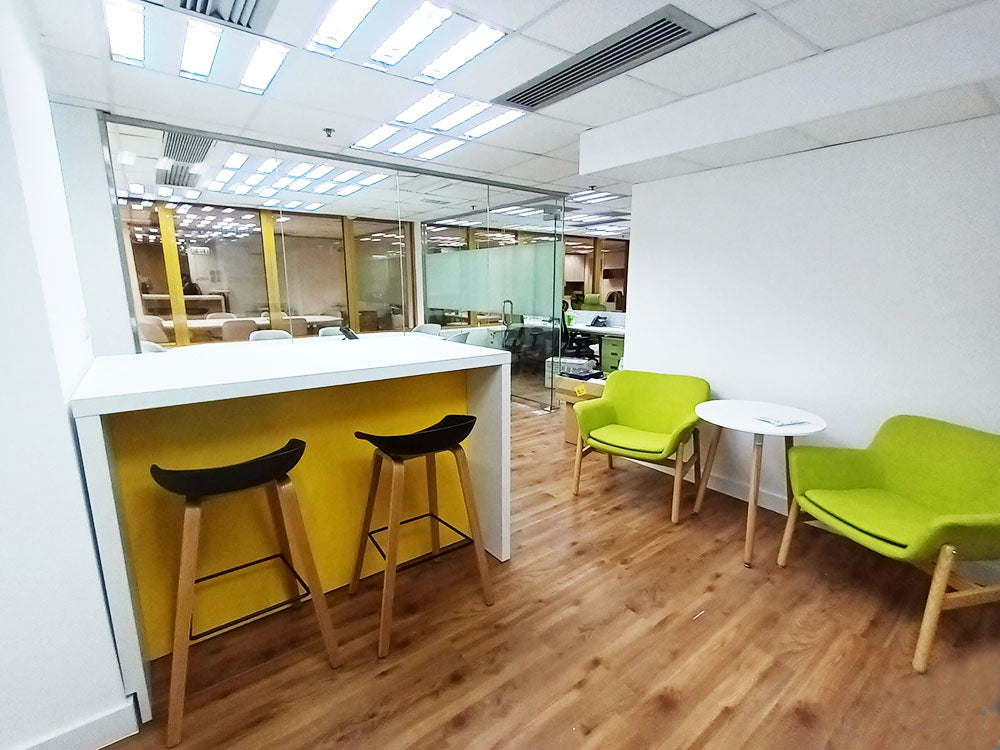 custom pantry design, bar chairs, 茶水間吧枱, 吧椅, 辦公室接待處