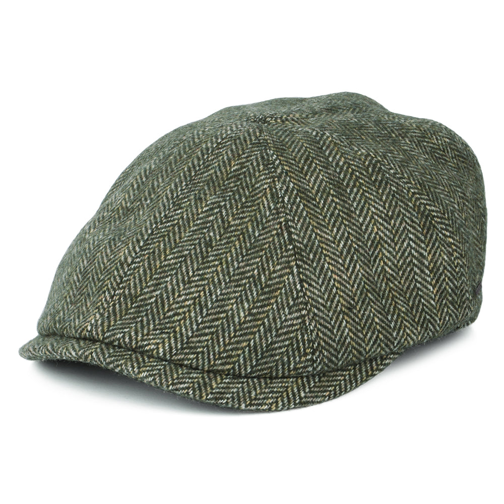 Bailey Hats Arley Wool Blend Newsboy Cap - Olive-Cream-Brown - S