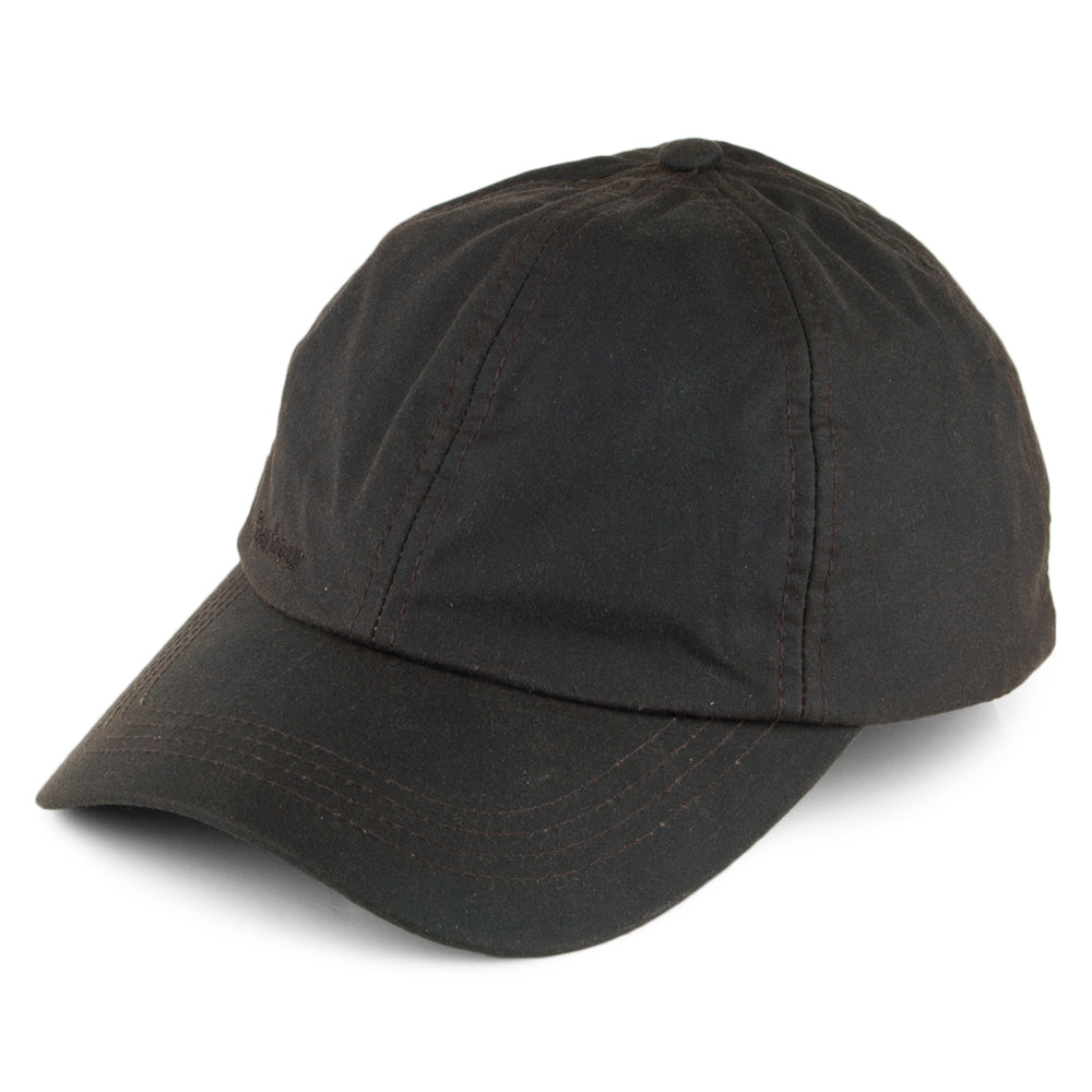 Barbour Hats Wax Sports Baseball Cap - Olive