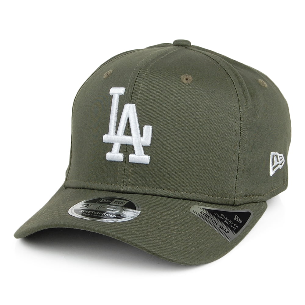New Era 9FIFTY L.A. Dodgers Snapback Cap - MLB Tonal Stretch - Olive ...