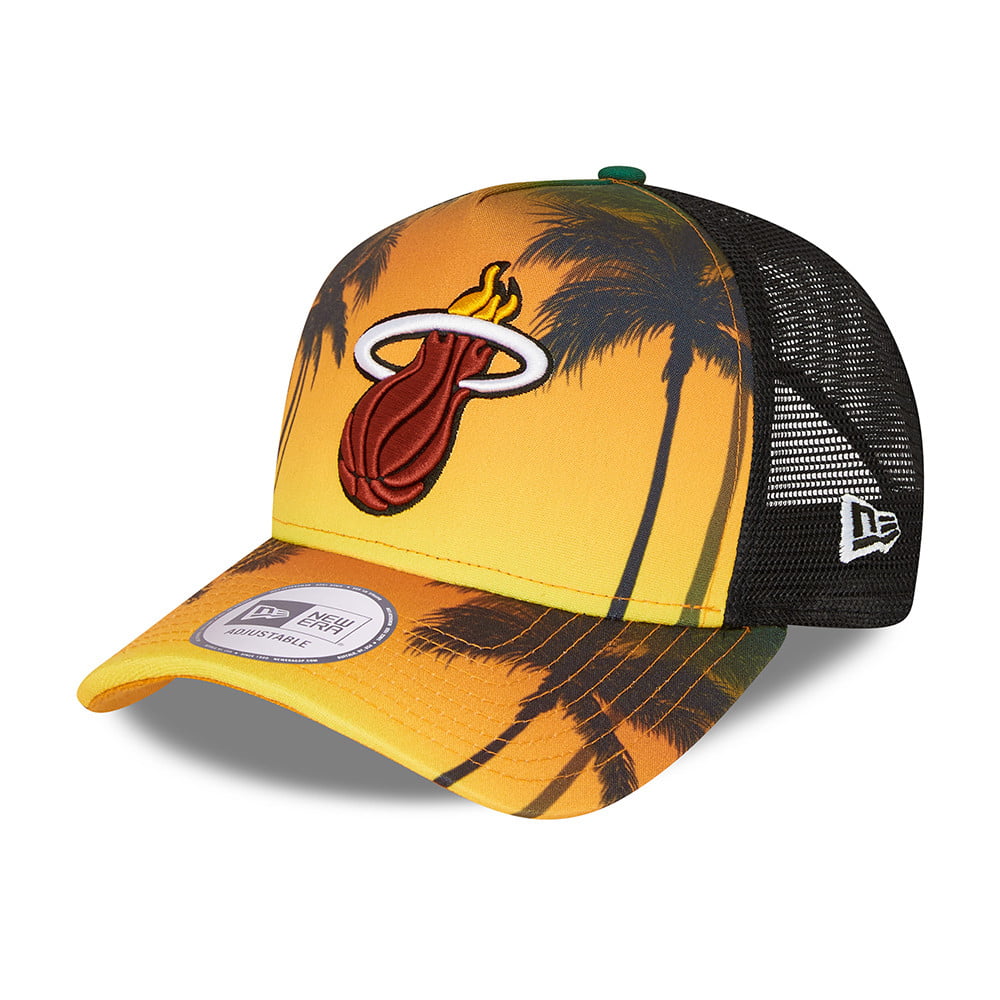 miami heat black on black hat