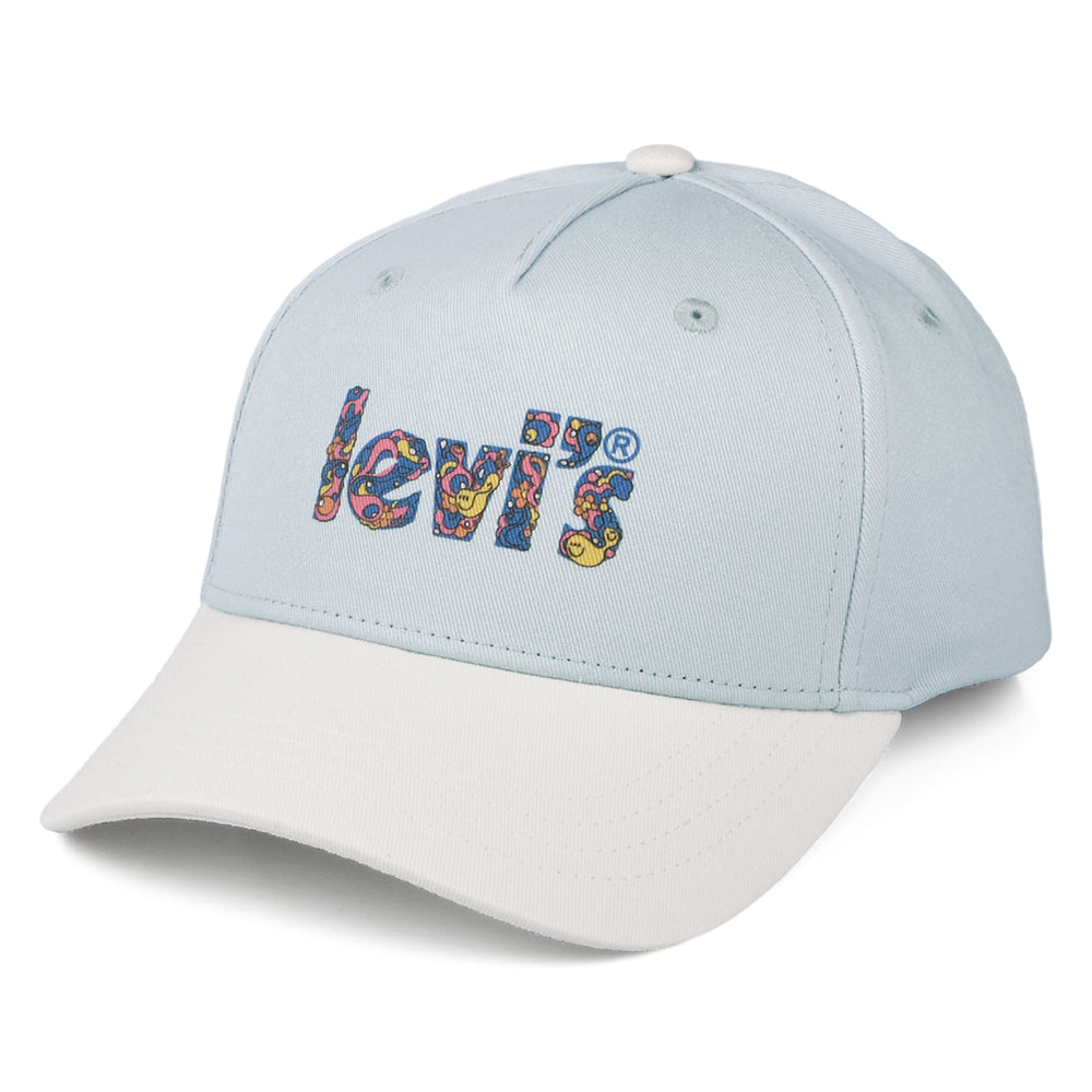 Levi's Hats Womens Graphic Baseball Cap - Light Blue