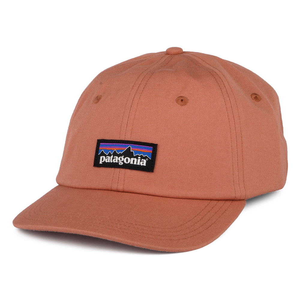 Patagonia Hats P-6 Label Trad Organic Cotton Baseball Cap - Coral