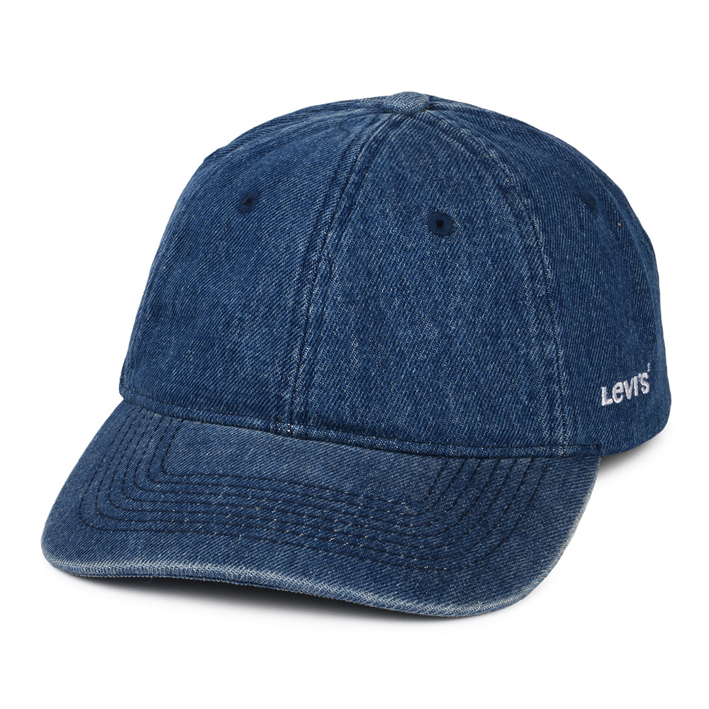 Levi's Hats Essential Denim Baseball Cap - Blue