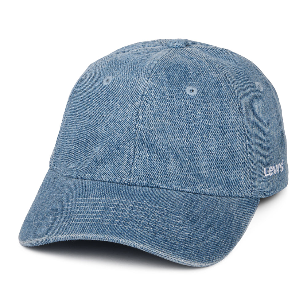 Levi's Hats Essential Denim Baseball Cap - Light Blue