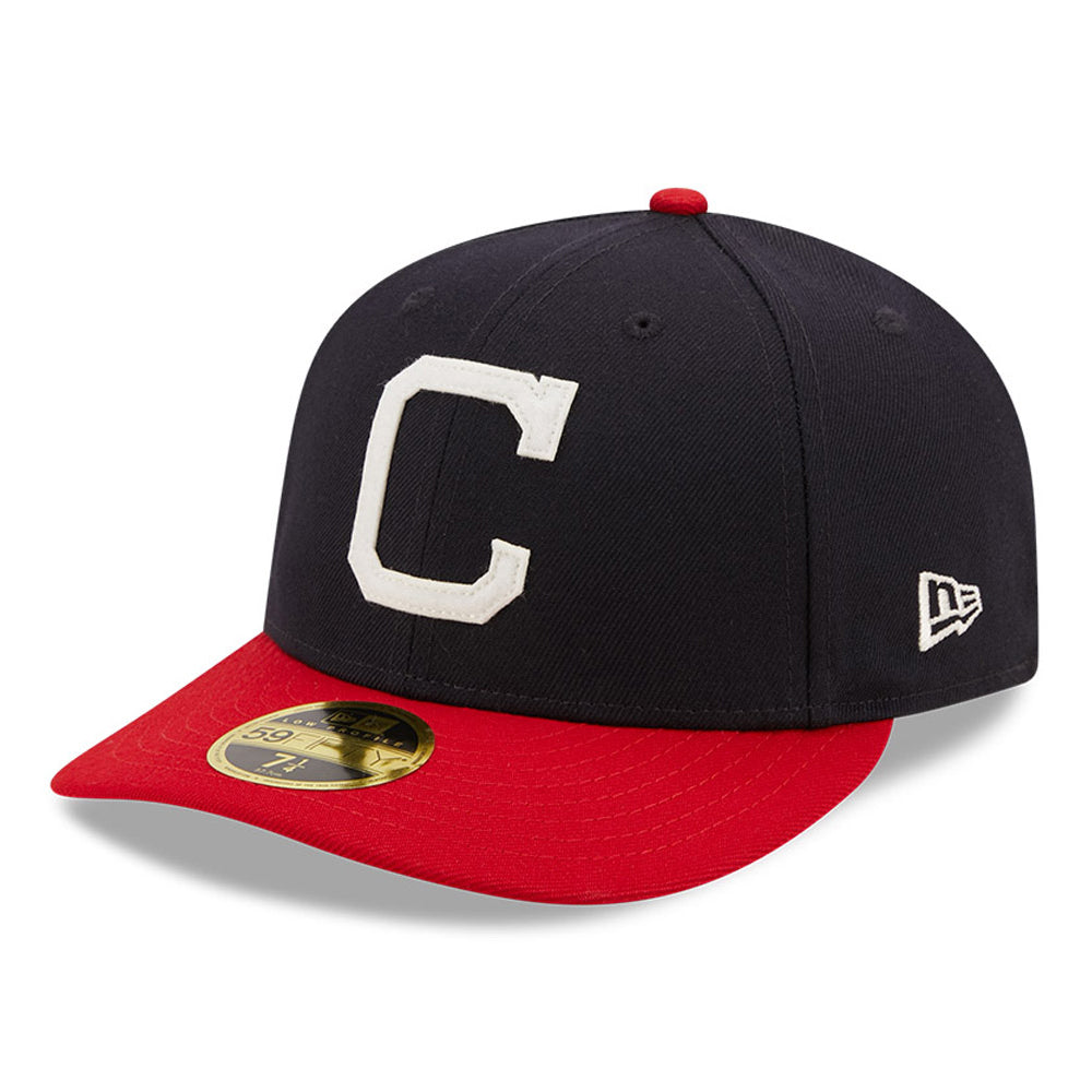 New Era 59FIFTY Chicago White Sox Low Profile Baseball Cap - MLB Cooperstown - Navy-Red - 6 7/8